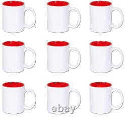 11oz Sublimation Porcelain Mugs Blank Sublimation Ceramic Mugs Coffee Mug 36pcs