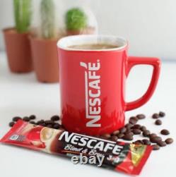 12 Pcs Nescafe Red Cup Mug Coffee Ceramic Collectible Classic Gift 8 oz