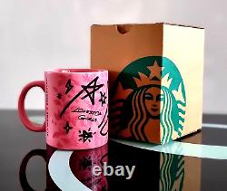 2023 Starbucks X BLACKPINK Collaboration Ceramic Mug Pink 12oz BNIB