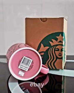 2023 Starbucks X BLACKPINK Collaboration Ceramic Mug Pink 12oz BNIB