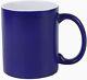 36pcs11oz Blue Sublimation Ceramic Mug Personalized Magic Mug Color Changing Mug