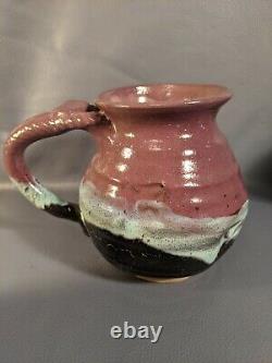 6 Handmade Assorted Studio Pottery Ceramic Mugs