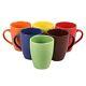 6 Pieces Multicolor Coffee Mug (Traditional Style) Made Of Ceramic