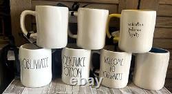 7 DUNN POTTER GRYFFINDOR SLYTHERIN RAVENCLAW HUFFLEPUFF POLYJUICE OBLIVIATE Mugs