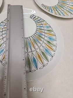 8 Piece Vintage ARABIA KORONA Corona Cup Saucer Set Hand Painted RARE BEAUTIFUL