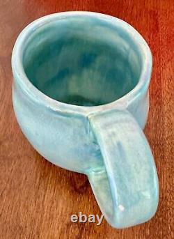 Aletha Soulé Studio Pottery Set of 3 Beautiful Mugs 1991 97 Turquoise Color