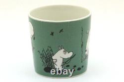 Arabia Moomin Vintage Mug Cup Dark Green Out Of Production Tove Jansson 202401R