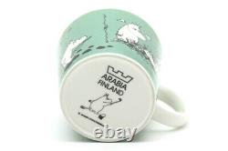 Arabia Moomin Vintage Mug Cup Dark Green Out Of Production Tove Jansson 202401R