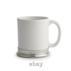 Arte Italica Tuscan Ceramic Mug, White