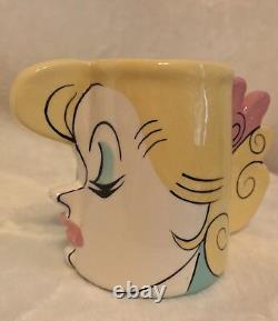 Artist Made KEN & BARBIE Ceramic Pottery Handmade FACE MUGS, Male Female