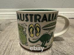 Australia and Gold Coast Starbucks Been There Mug 14oz Set