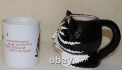 B. Kliban cat vintage set of two ceramic mugs