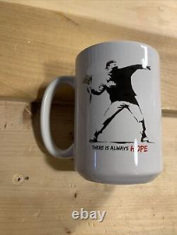 Banksy Coffee Mug There is always hope Los Angeles exhibition