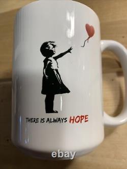 Banksy Coffee Mug There is always hope Los Angeles exhibition