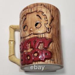 Betty Boop Tiki Mug with Handle 4.5 2004 Tiki Lounge Bar Hawaiian