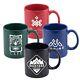 Customized Seattle Classic 11 oz. Color Ceramic Mug Printed with Your Logo 72QTY