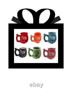 FASHIONCRAFT Roast & toast, wake and bake mugs Exclusive gift set set of 6