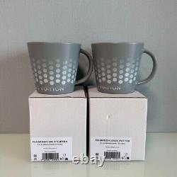 Fondation Louis Vuitton Mug Pair Set Grey