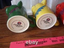 Grateful DeadBear Ceramic MugsFYE ExclusiveCelebrating 50 yearsSet of 4