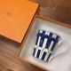 HERMES Blue Dailleur Mug no. 3 240mL Ceramic