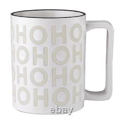 HOHOHO Holiday Organic Mug Size 4.25in H, 16 oz. Pack of 4