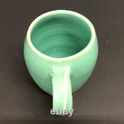 Hand-Thrown Bauer Vintage Plain Ware Mug Jade Green