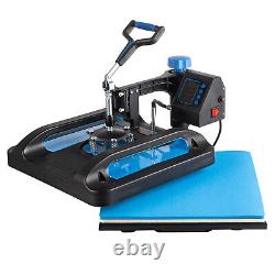 Heat Press Machine 8 in 1 Sublimation Printing 15x12 for T-Shirt Mug Hat Plate