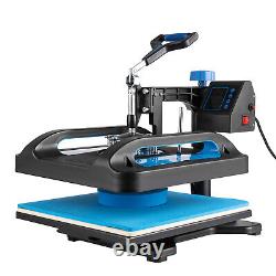 Heat Press Machine 8 in 1 Sublimation Printing 15x12 for T-Shirt Mug Hat Plate