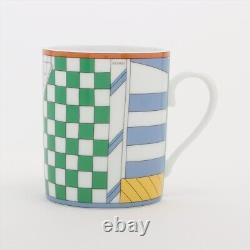 Hermes Promenade Mug Ceramic Green x Blue