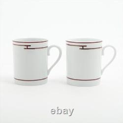 Hermes Rhythm Mug Pottery Red