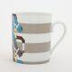 Hermes Rocaval Mug Ceramic Yellow x Blue