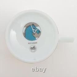 Hermes Rocaval Mug Ceramic Yellow x Blue