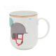 Hermes Saut Hermes Casque Mug Cup