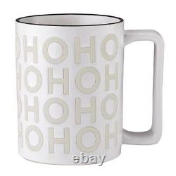 Holiday Organic Mug, HOHOHO Printed, 16 oz. Mugcup Coffee Mug Pack of 4