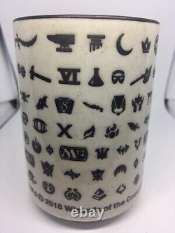 MAGIC THE GATHERING 25th ANNIVERSARY CERAMIC TEA-CUP, 2018 MTG, AUTHENTIC & RARE