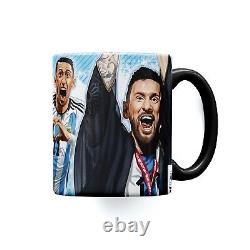 MESSI Mug Qatar 2022 Argentina ORIGINAL Licensed AFA LOT of 4