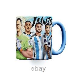 MESSI Mug Qatar 2022 Argentina ORIGINAL Licensed AFA LOT of 4