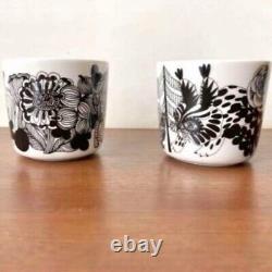 Marimekko Veljekset Siirtolapuutarha Latte Mug Cup 200ml Set