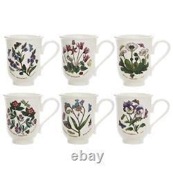 NEW Portmeirion Botanic Garden Bell-Shaped Beaker Set 6pce