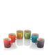 New Le Creuset Rainbow Coffee Mugs Set Of 6 350ml 12oz