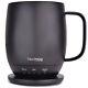 Nextmug Temperature-Controlled, Self-Heating Coffee Mug (Black 14 oz.)