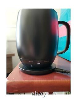 Nextmug Temperature-Controlled, Self-Heating Coffee Mug (Black 14 oz.)