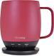 Nextmug Temperature-Controlled, Self-Heating Coffee Mug (Dusty Rose 14 Oz.)