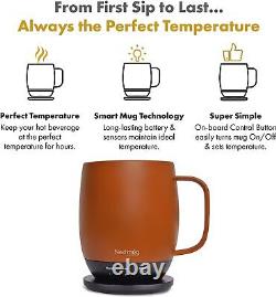 Nextmug Temperature-Controlled, Self-Heating Coffee Mug (Spice 14 oz.)