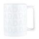 Organic Mug Ceramic Coffee Cup with Handle Cocoa Tea Mugs, DADA Pack of 4