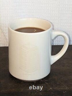 PBS Vintage 1987 Dr Doctor Who Disappearing Tardis Coffee Mug Cup Heat Sensitive