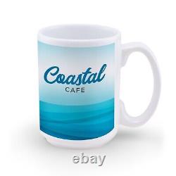 Personalized Ceramic 15 oz. Mug Printed With Your Logo / Image in Full Color