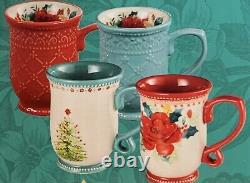 Pioneer Woman Christmas Special Ed Holiday Medley Mug Set RARE VHTF