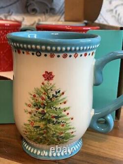 Pioneer Woman Christmas Special Ed Holiday Medley Mug Set RARE VHTF