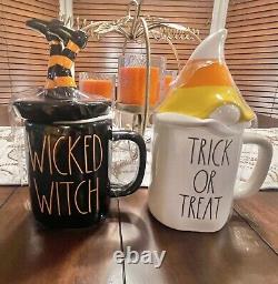 RAE DUNN Halloween Mug Set